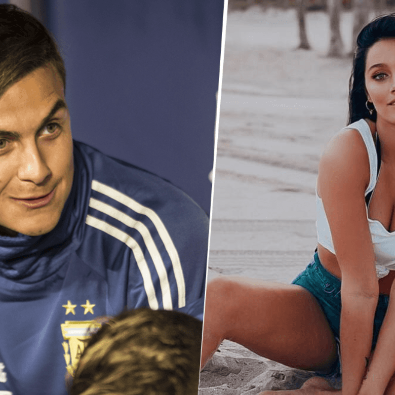 Dybala subió una foto en la Selección Argentina y Oriana Sabatini se la respondió con un emoji