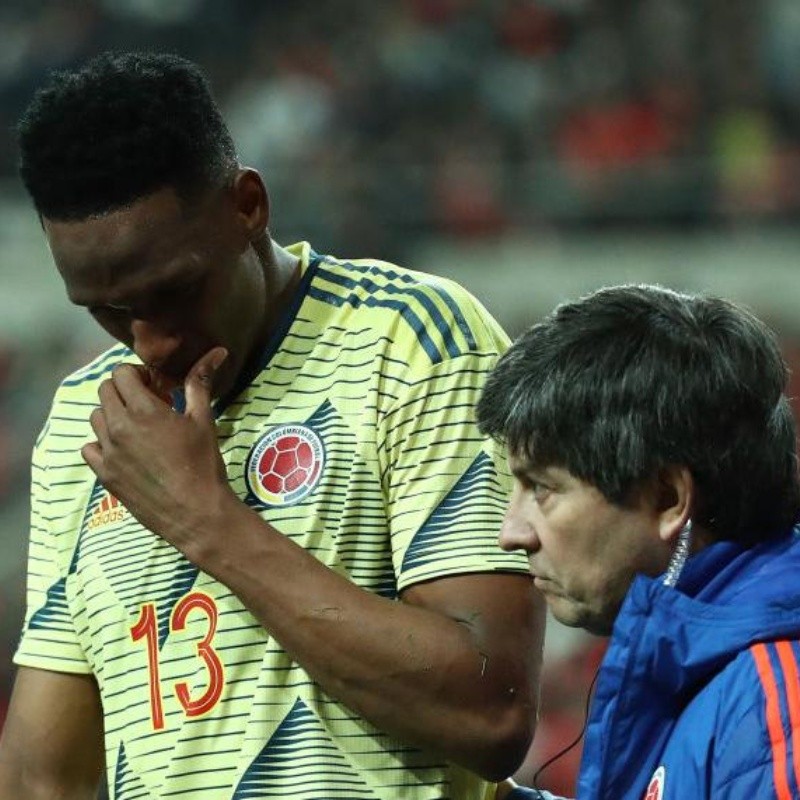 Malas noticias, Selección Colombia: Yerry Mina podría perderse la Copa América