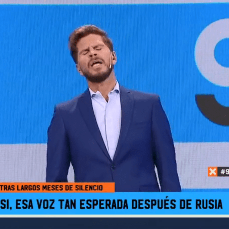 Tras escuchar a Messi, Vignolo abrió Fox Sports con un pedido especial