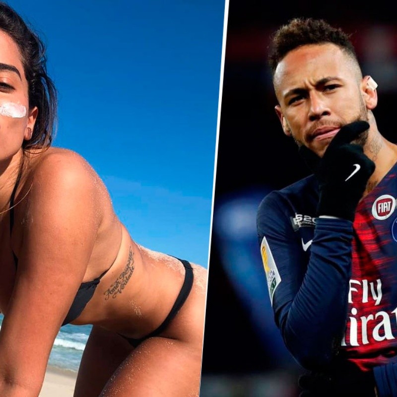 Neymar subió una foto a puro amor para saludar a Anitta por su cumpleaños en Instagram