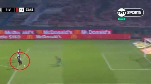 El gol errado por Rafael Borré.