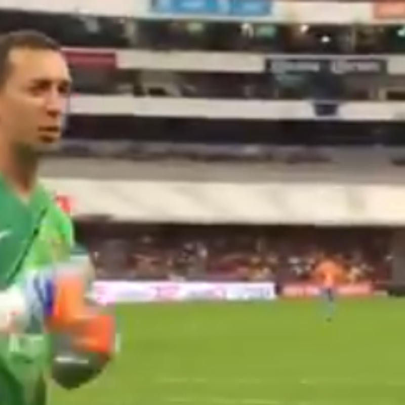 Salió un video de Marchesín trolleando a Tigres en el medio del partido