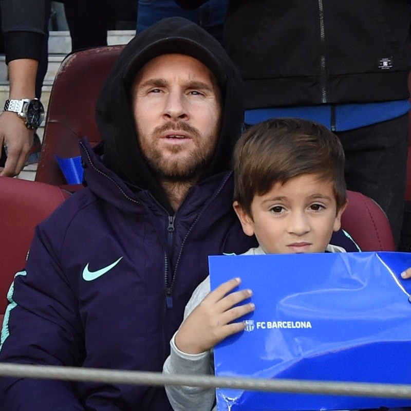 Marcelo Tinelli le dijo a Messi qué es lo que le tiene que contar a su hijo Thiago