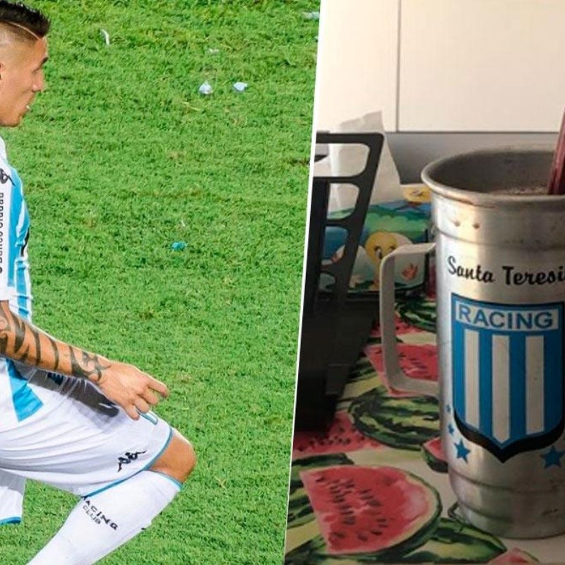 El más manija de todos: Centurión mostró como espera por el partido de Racing