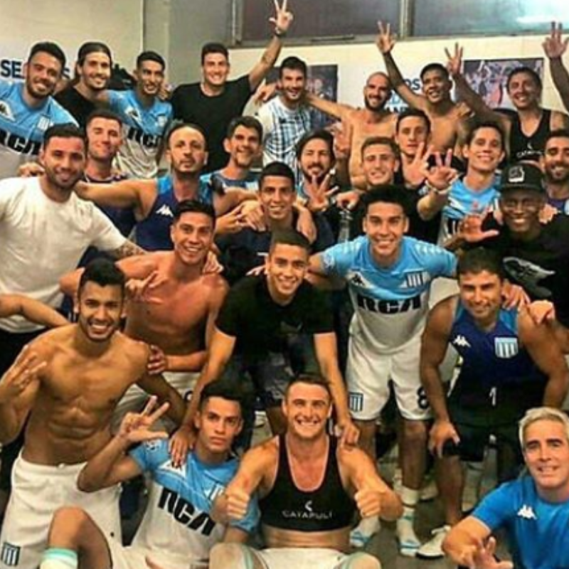 Churry Cristaldo subió una historia que prueba que Racing arrancó el domingo ATR