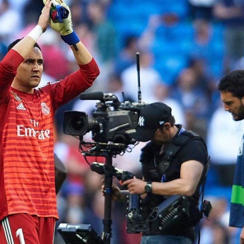 Keylor Navas se quedó en el banco de la manera más inesperada