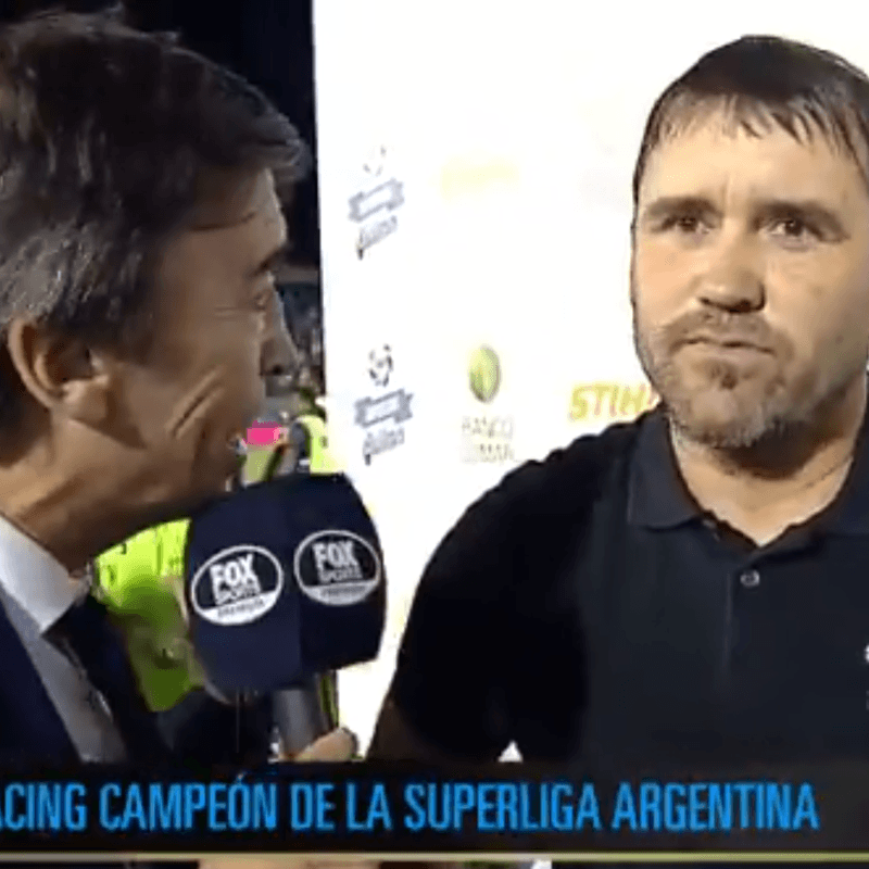 La frase de Coudet sobre el River de Gallardo tras salir campeón con Racing que está en boca de todos