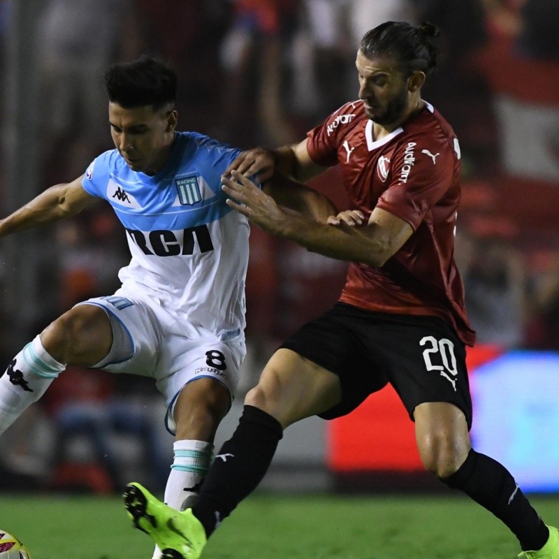 El picante saludo de Independiente para Racing por el título en la Superliga