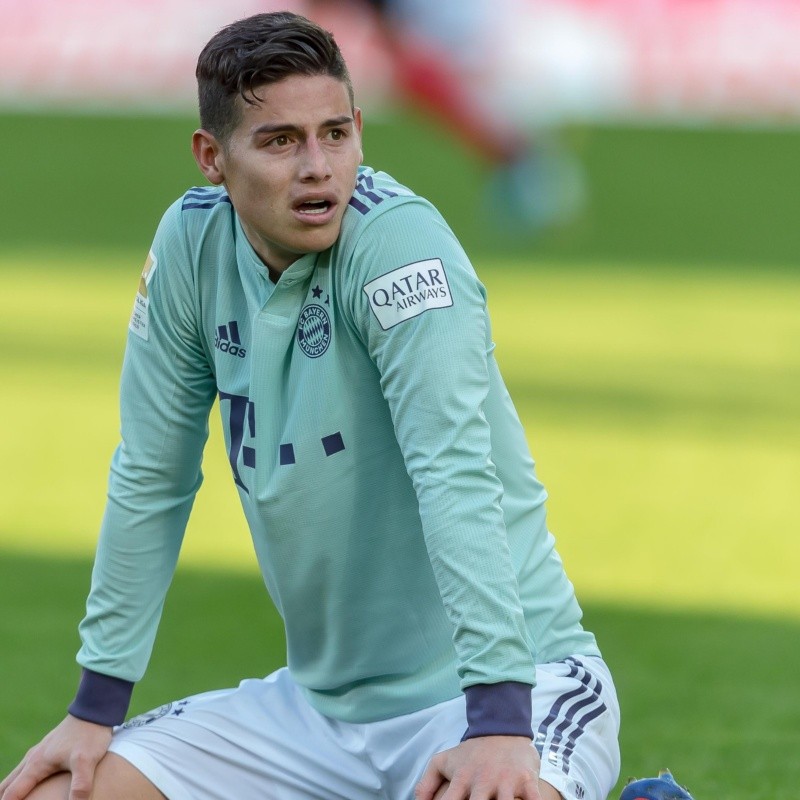 No gusta en Colombia: el compromiso que James tendría con el Bayern antes de la Copa América