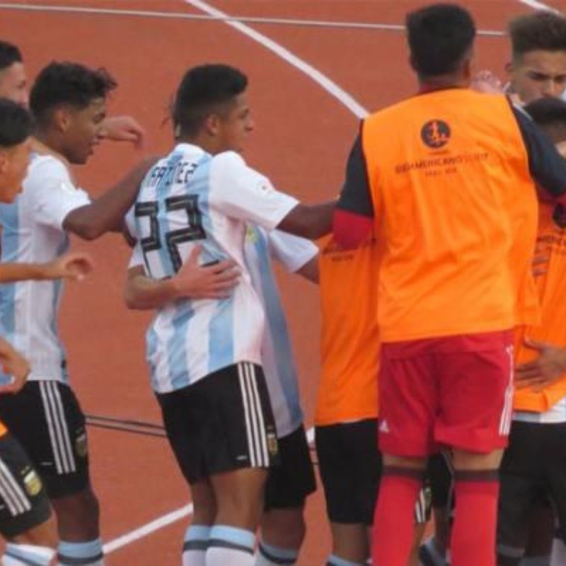 En la Selección Argentina sub-17 hay un jugador que se compara con Centurión