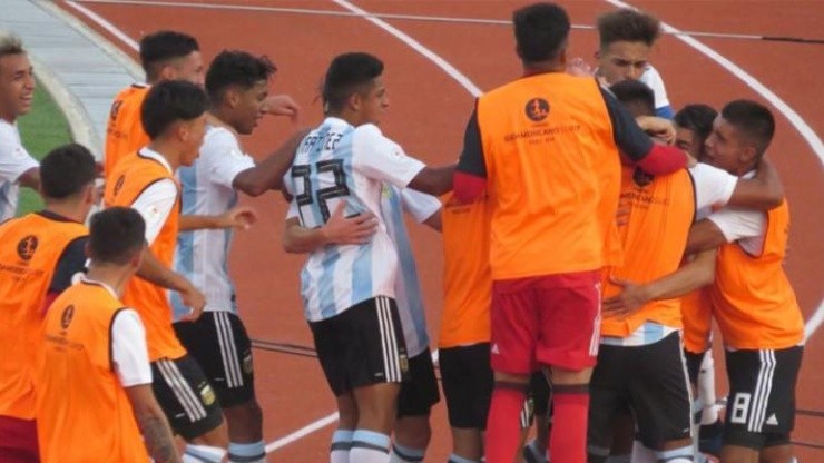 En la Selección Argentina sub-17 hay un jugador que se compara con Centurión