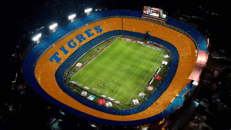 Tigres prepara un enorme mosaico para recibir a Santos en el Volcán