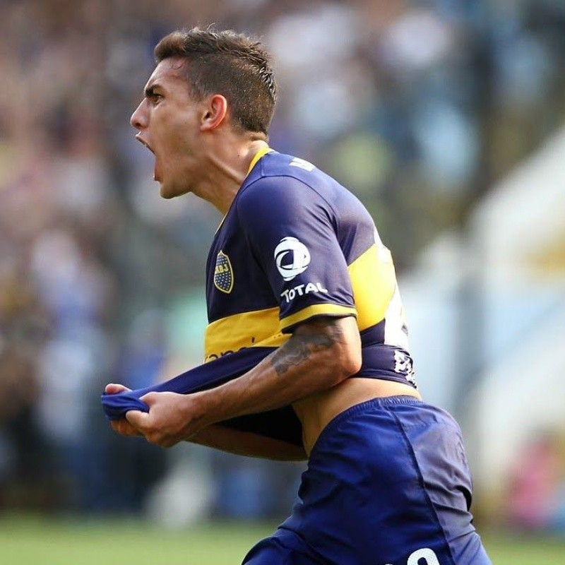 Paredes subió un video bien bostero a Instagram por el cumpleaños de Boca