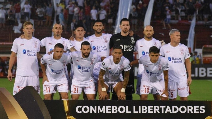 Deportivo Lara vs Huracán por la Copa Libertadores.