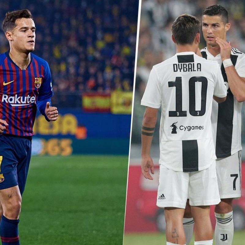 Juventus le ofrecería uno de sus mejores jugadores al Barcelona a cambio de Coutinho