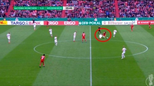 Video: James perdió el balón y al Bayern Munich le empató un equipo de segunda división