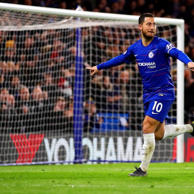 Con un Hazard iluminado, Chelsea derrotó al Brighton por la Premier League