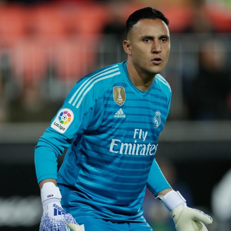 El duro posteo de Keylor Navas tras la derrota del Real Madrid