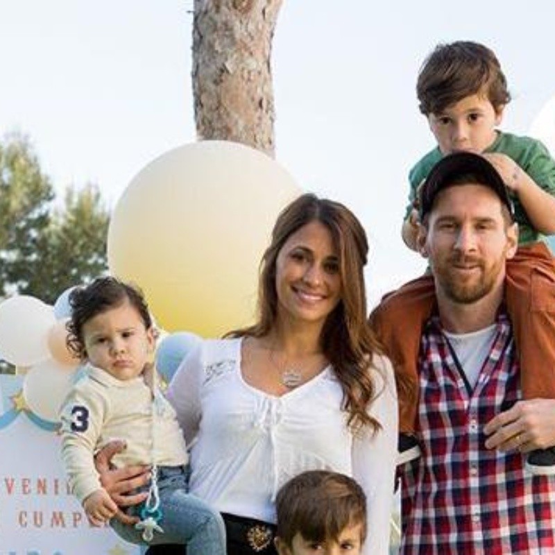 Antonella Roccuzzo subió una foto de su "pequeño terremoto"