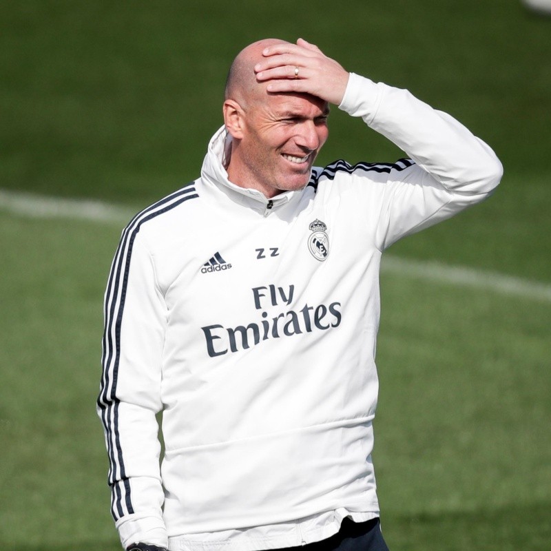 Tiene todo su apoyo: Zidane respaldó a uno de los jugadores más criticados del Real Madrid