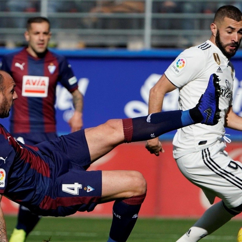 Qué canal transmite Real Madrid vs Eibar por La Liga