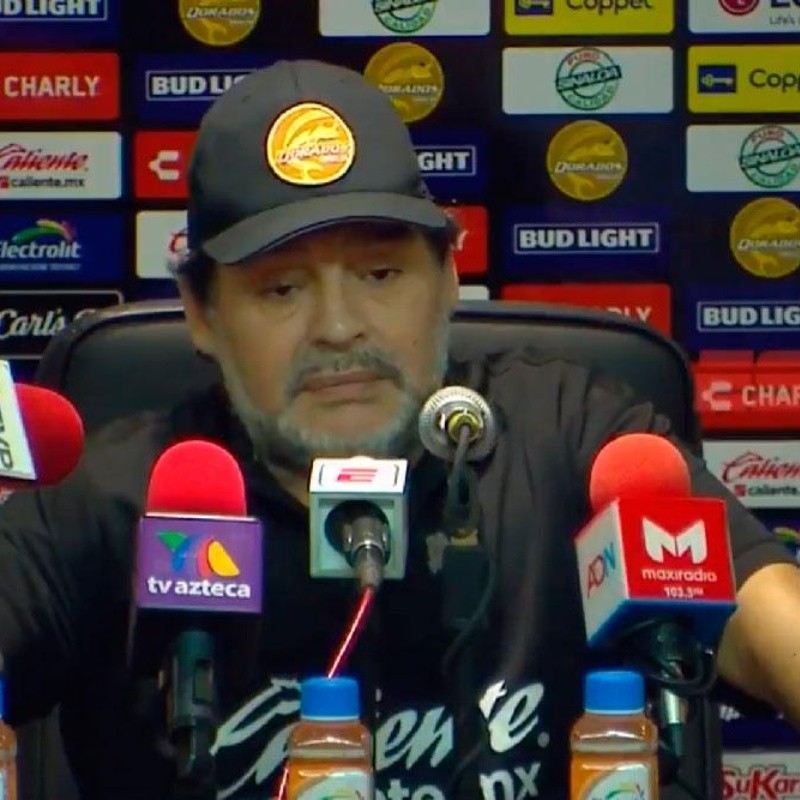 Maradona: "Le estoy haciendo un mal a Dorados y por eso me voy, no hay marcha atrás"