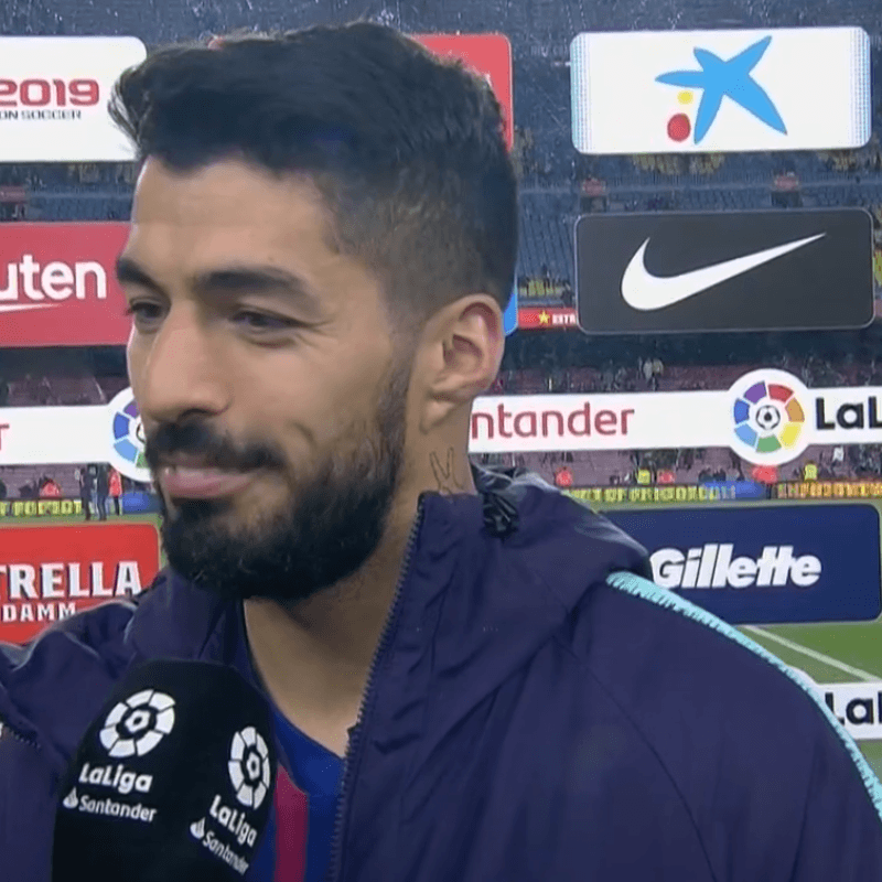 Muy Simeone: Luis Suárez dijo que desde el banco del Atlético lo intentaban confundir