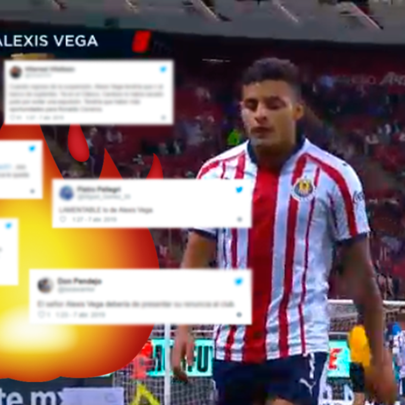 La roja que rebalsó el vaso: Aficionados de Chivas perdieron la paciencia con Alexis Vega