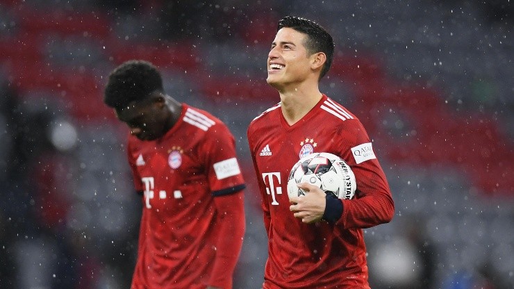 Luego de no ir siquiera al banco vs. Borussia Dortmund, James Rodríguez recibe una gran noticia