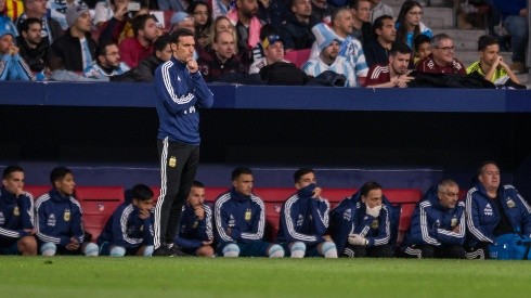 Foto de Lionel Scaloni, entrenador de Argentina.