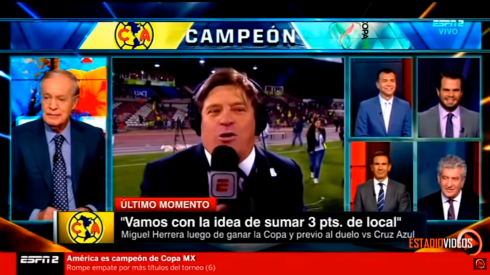 Divertido y picante cruce entre José Ramón y el Piojo Herrera tras el título de Copa: "Voy a soñar con el América"