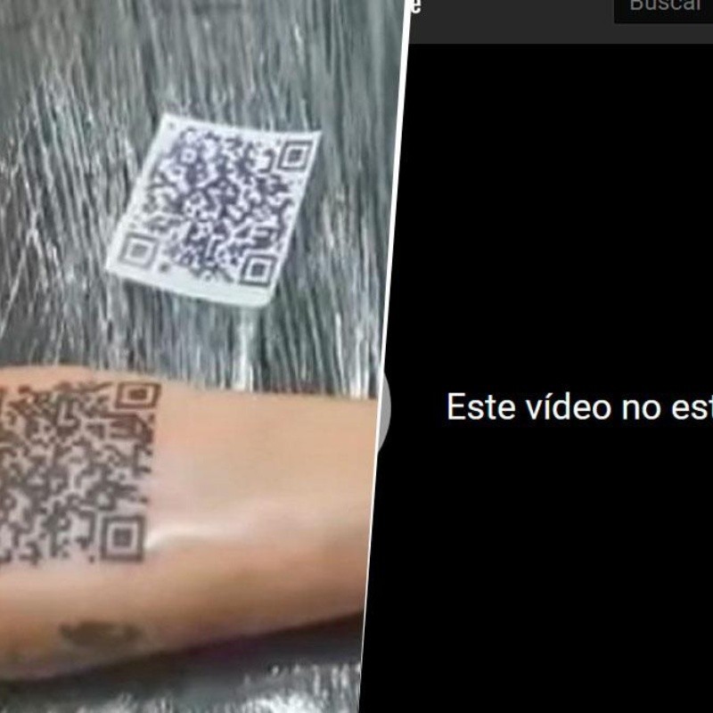 Son malos, eh: dieron de baja el video del tatuaje QR de River