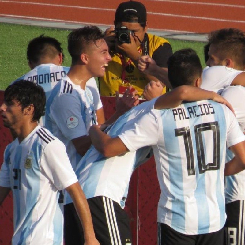 Argentina goleó a Paraguay y se clasificó al Mundial Sub 17