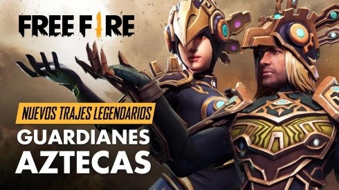 Free Fire: ¡Nuevos trajes de Guardianes Aztecas!