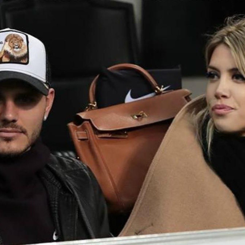 Icardi subió una foto sin remera a Instagram y Wanda Nara le comentó: "Pará un poquito"