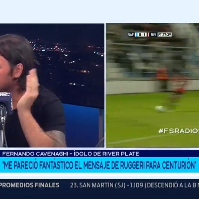 Para Cavenaghi, Gallardo es el técnico más importante de la historia de River: "No hay duda"