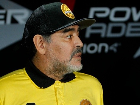 Maradona se enojó y se fue del grupo de Whatsapp de los campeones de 1986
