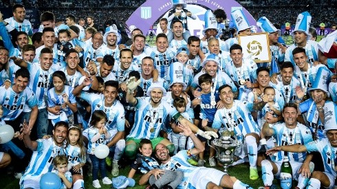 Racing viene de ganar la Superliga.