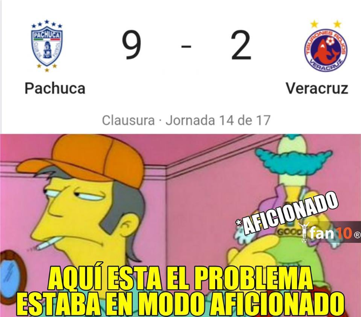 Los Memes También Son Parte De La Impactante Goleada De Pachuca A Veracruz 0479