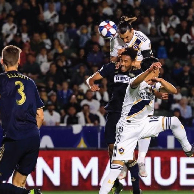 Otro doblete de Zlatan para el Galaxy, que ganó y quedó tercero