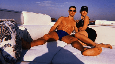 Un intruso se metió en la cama entre Cristiano Ronaldo y Georgina Rodríguez