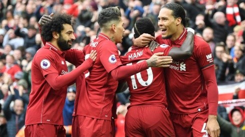 Liverpool ganó en un Anfield repleto.