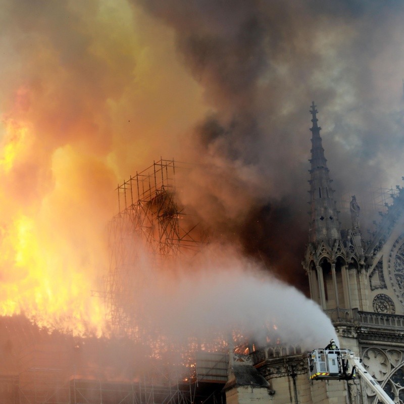 Gignac quedó conmovido por la tragedia en Notre Dame