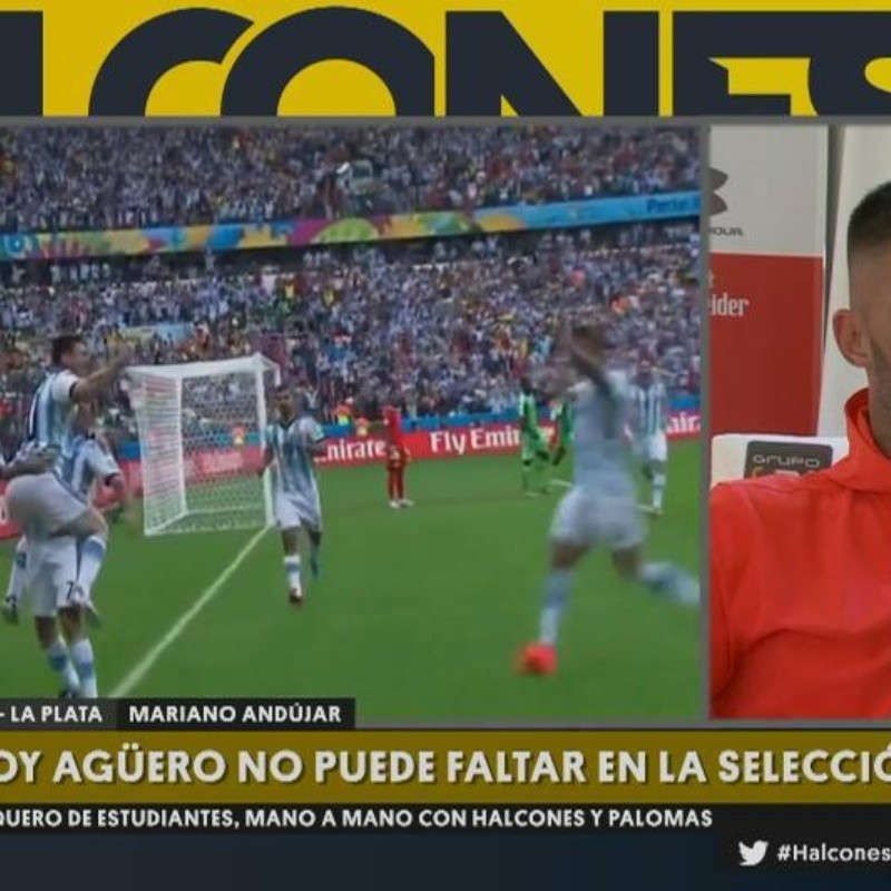 Andújar lo defendió a muerte a Messi: "Siempre dio la cara por la Selección Argentina"