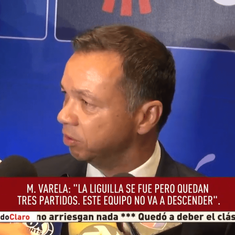 Mariano Varela apunta contra los jugadores de Chivas: "No podemos tirar la historia así"