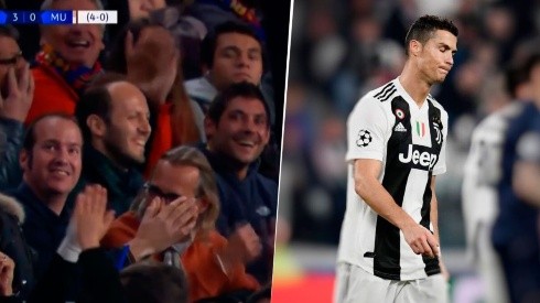 El Camp Nou festejó el gol que eliminó a Juventus y Cristiano Ronaldo