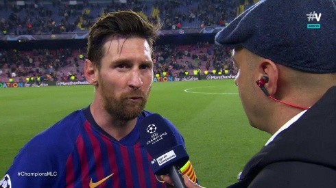 El enojo de Messi pese a la goleada del Barcelona: "No podemos salir así"