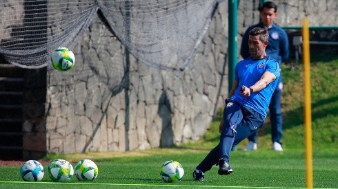 El técnico portugués le ofreció una breve asesoría en estrategia al ex futbolista argentino