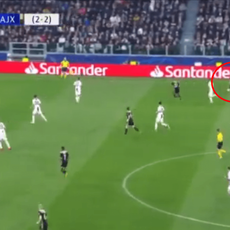 Video: la jugada del Ajax ante Juventus que enamoró a todos