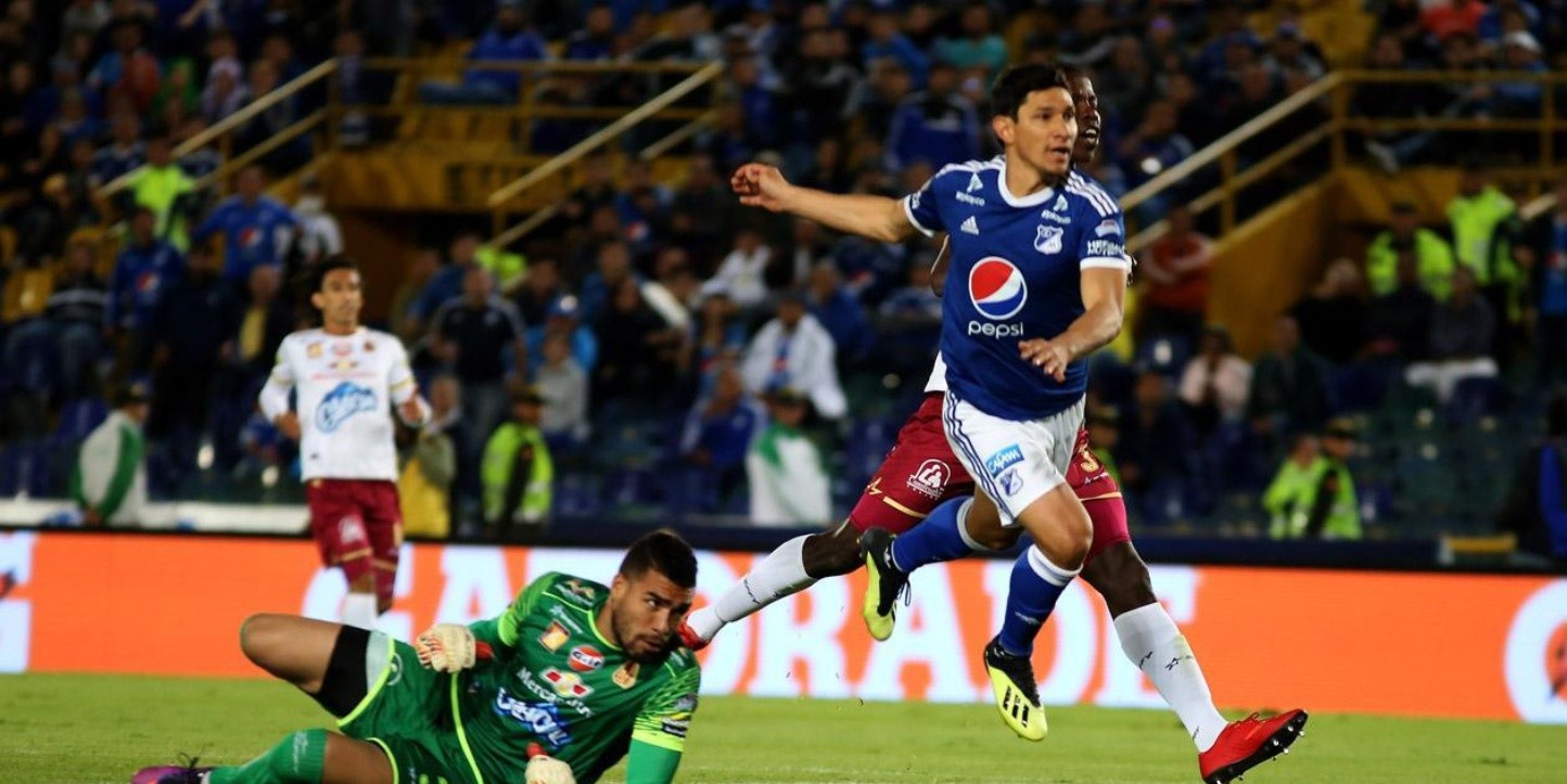 Ver en VIVO Millonarios vs Deportes Tolima por la Liga Águila Bolavip